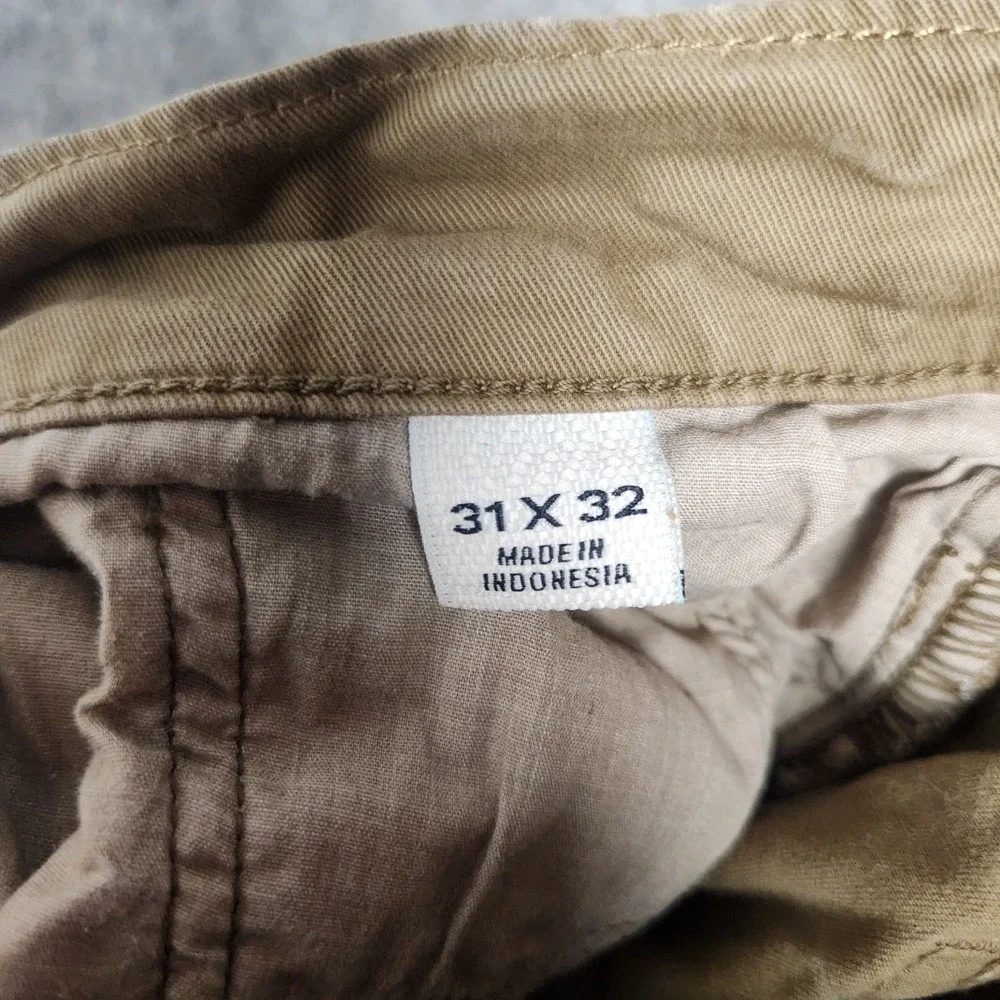 Flint and Tinder Huckberry 365 5 Pocket Pants Men 30x31 Beige Slim Fit Chino